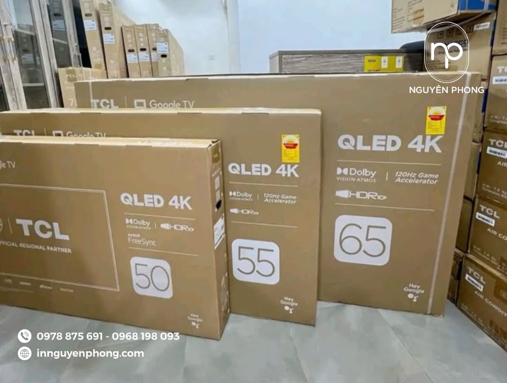 đóng gói Tv bằng thùng carton 5 lớp sóng BC